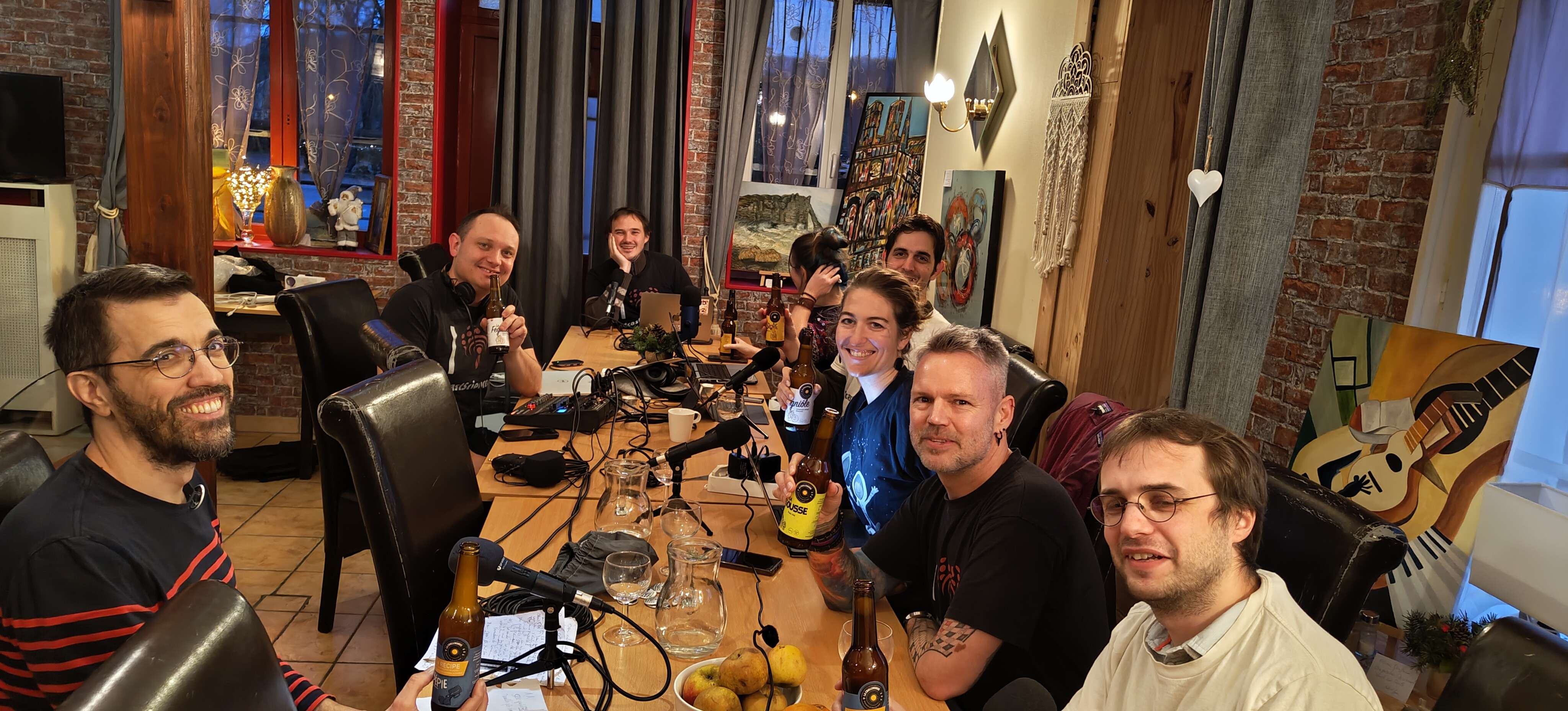 Enregistrement de la 500ème de Podcast Science