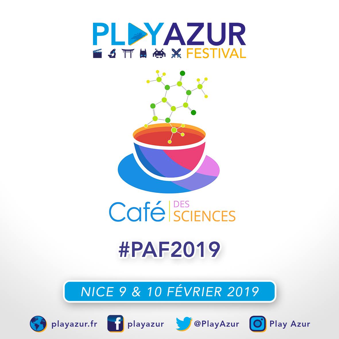 30 membres du Café des Sciences envahissent le Festival Play Azur!