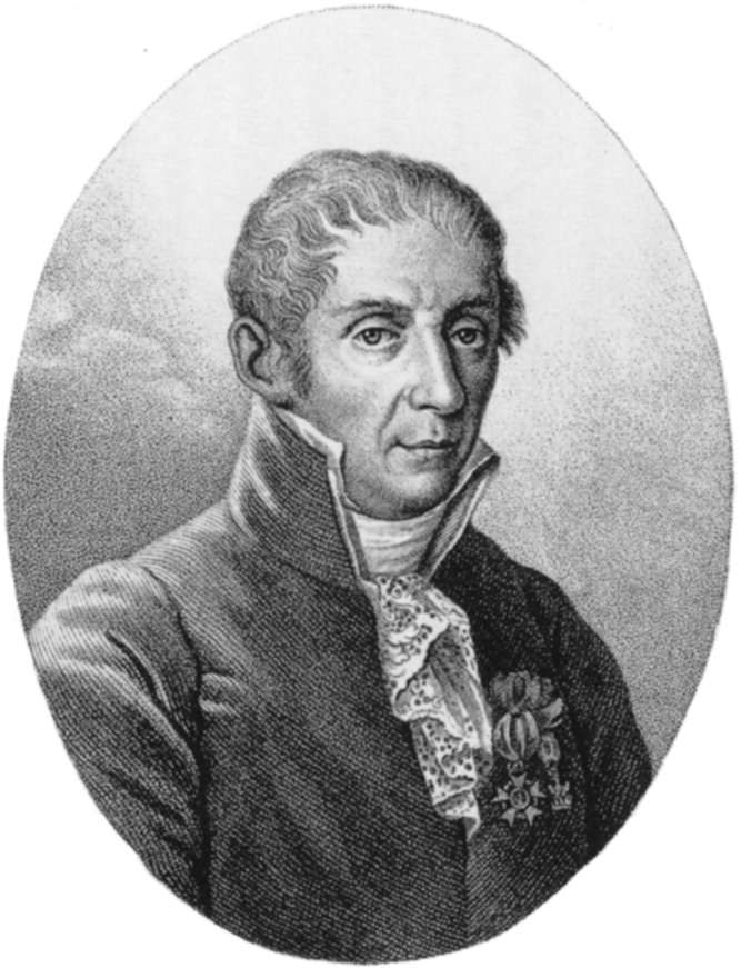 Portrait d'Alessandro Volta