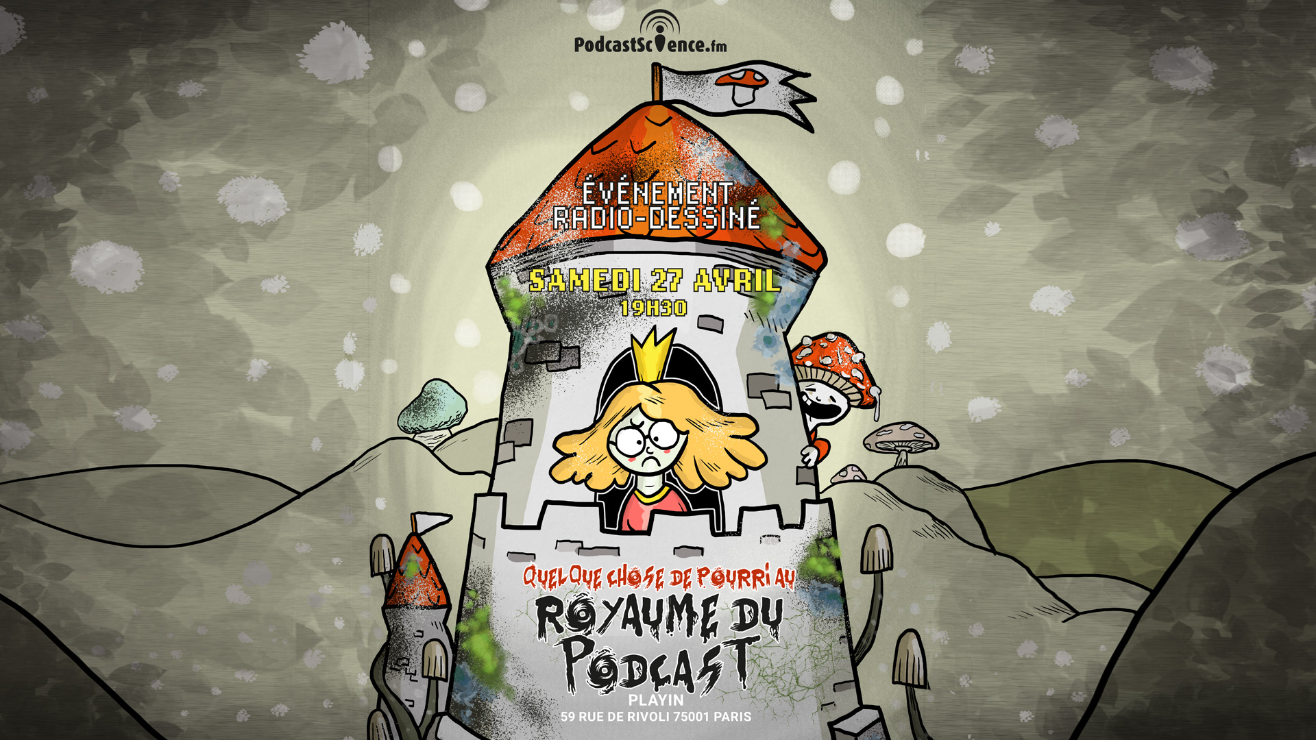 Affiche par Puyo Podcast Science 509 – Quelque chose de pourri au royaume du podcast