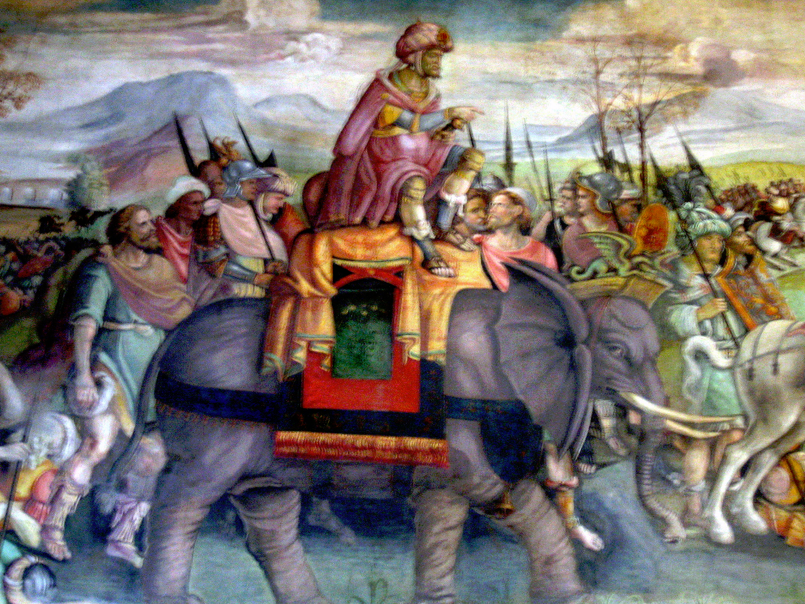 Hannibal sur un éléphant