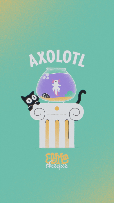 Vignette Axolotl