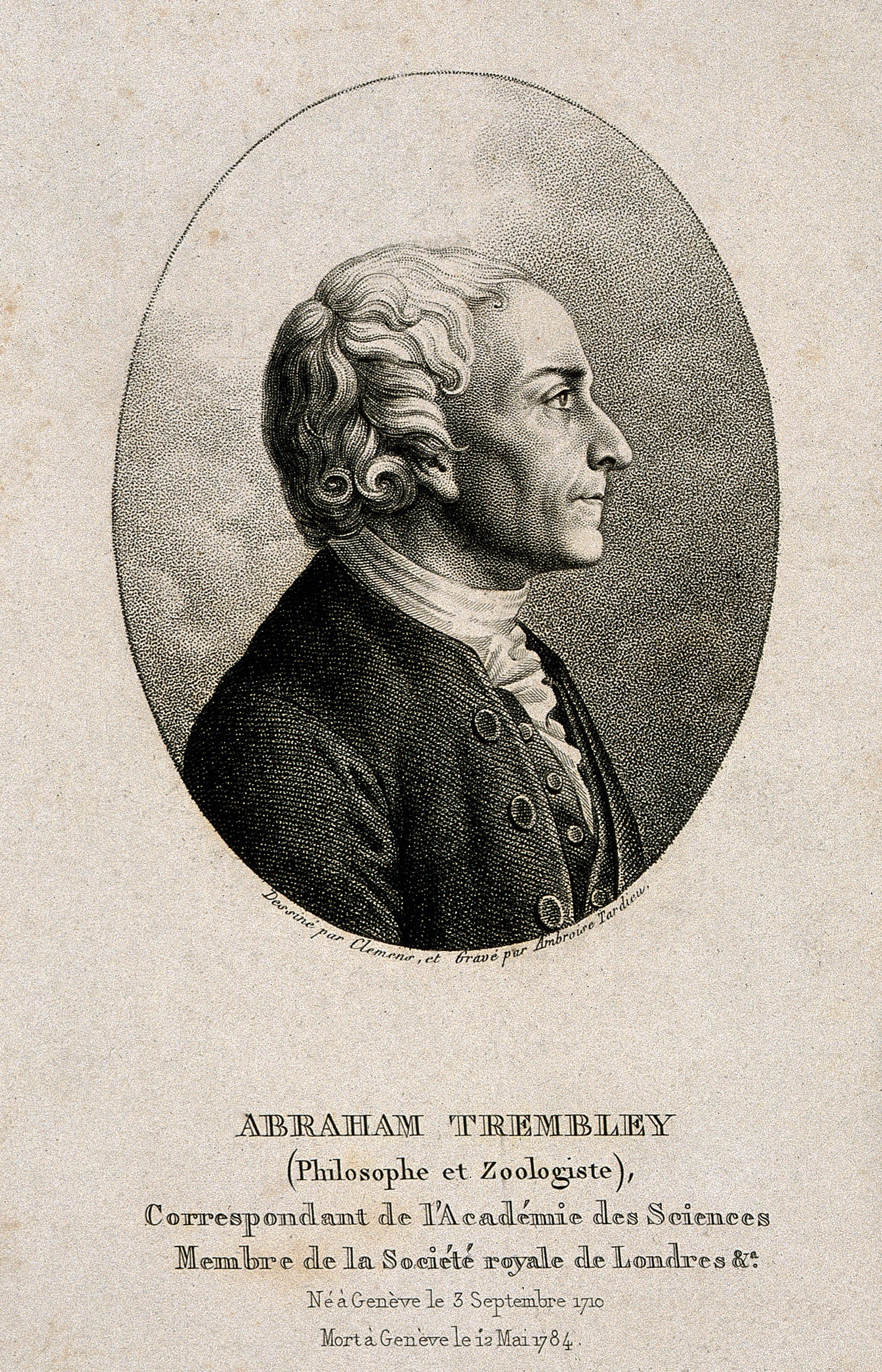 Portrrait d'Abraham Trembley